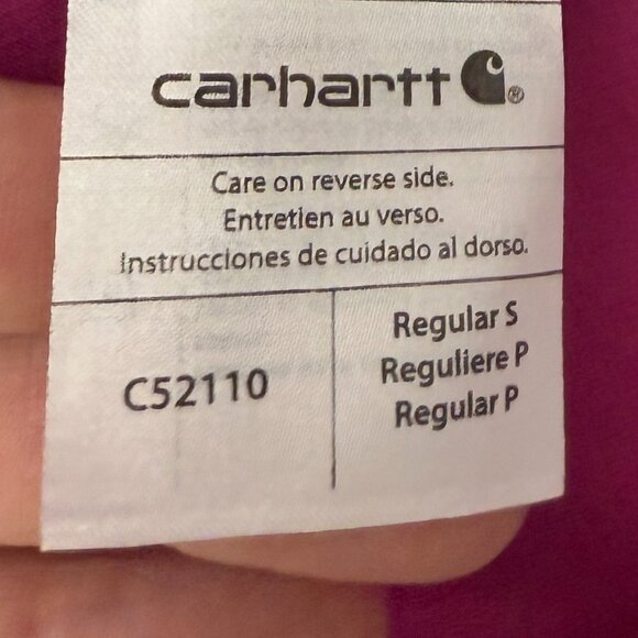 Women's CARHARTT Force Cross Flex Utility Pink Scrub Bootcut Pants- Size S - Picture 6 of 9